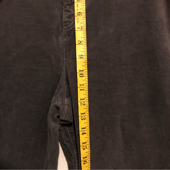 Charter Club Dark Gray Corduroy Pants with Flat Front, Straight Leg, size 20W - Picture 7 of 10
